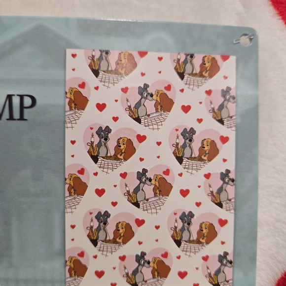 Disney Lady And The Tramp Plush Throw New With Tags - Picture 2 of 6